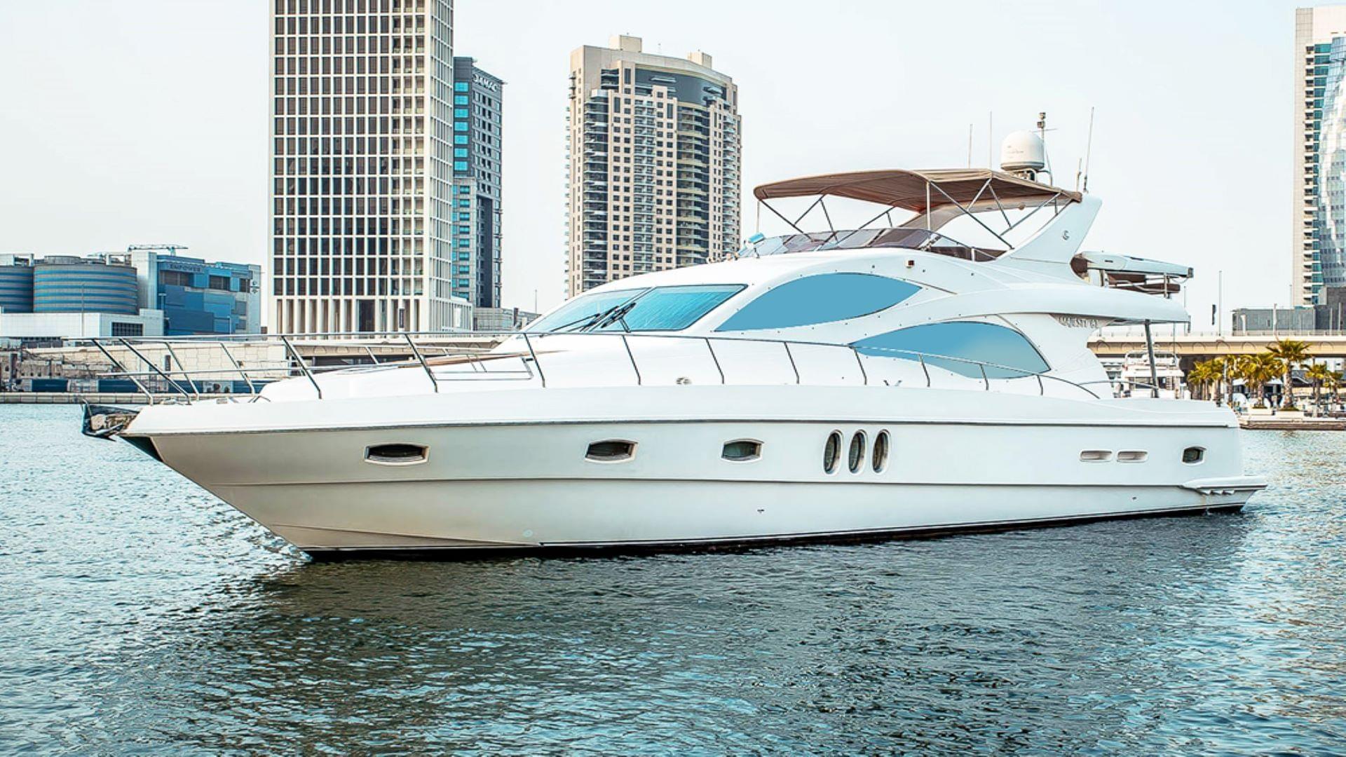 Cruise the Gulf in Glamour Yacht Rental Dubai